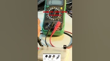 Hands on skills & live practical (HOW TO TEST NPN Transistor)
