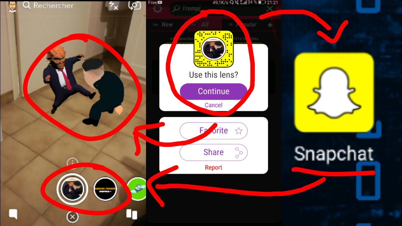 [TUTO] AVOIR DES EFFETS SNAP PERSONNALISÉ !!! - YouTube