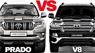 Land Cruiser V8 VS Land Cruiser Prado ! Off Road Comparison