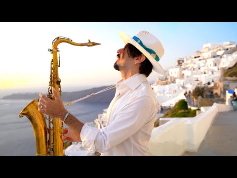 Video IMAGINE - John Lennon | Cover by Daniele Vitale Sax in Santorini