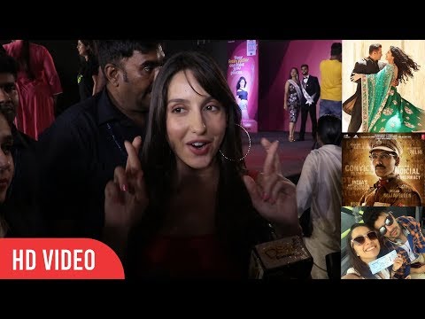 NORA FATEHI Reaction on Dream Project in 2019 | Salman's BHARAT, John's Batla House , Varun-Shraddha