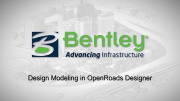 Design Modeling in OpenRoads Designer