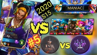 5 vs 1 Maniac| RYZEN vs AP(india TOP Marskman player)(2020 S15)| RYZEN vs EVIL eSports