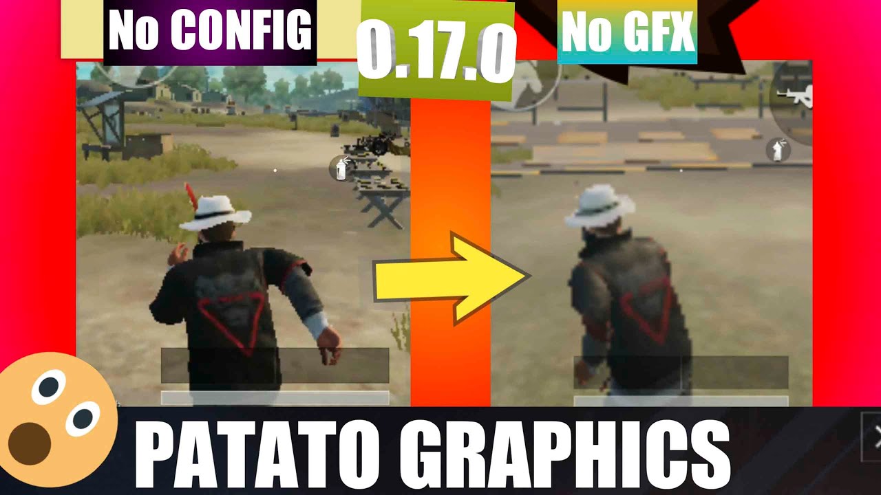 how to get potato graphics in pubg mobile on 0.17.0 update | TIC TAC GURUJI | HINDI