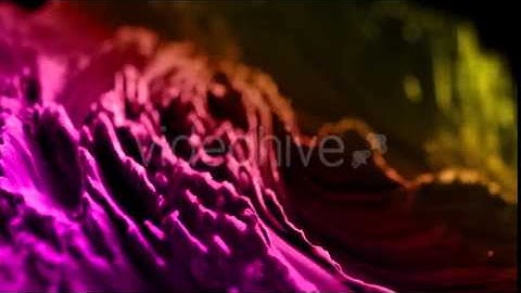 Abstract 3d Waves of Particles Background Seamless Loop Animation