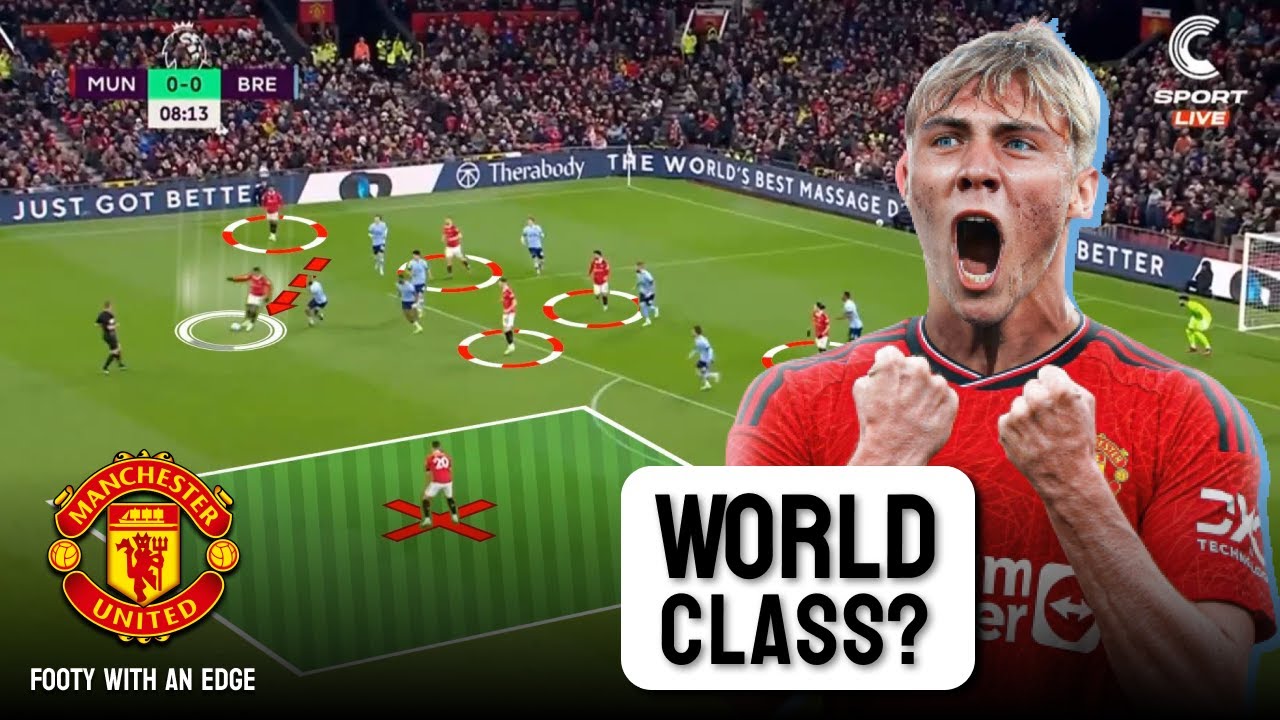 Why Ten Hag paid 75 MILLION for Rasmus Hojlund | Tactical Analysis