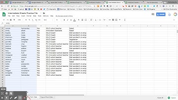 Google Sheets: Intermediate - Splitting Text to Columns and Formatting Title Case