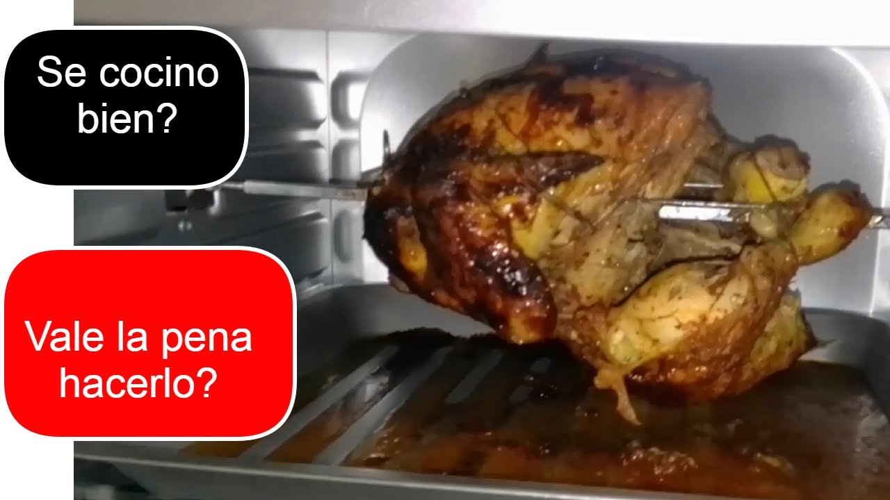 🍗Como hacer POLLO ROSTIZADO en HORNO ELECTRICO Oster| Digo como PREPARAR  la RECETA,TIEMPO de ASADO ✓ - YouTube