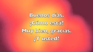 Buenos Días