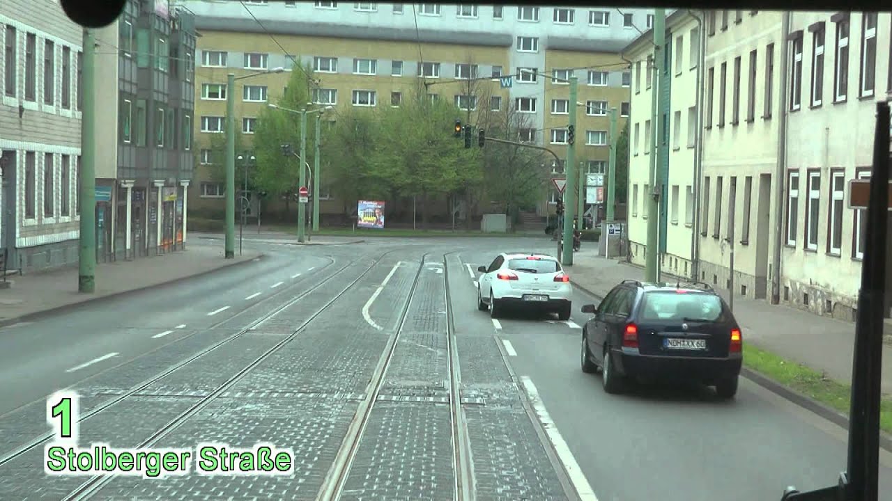 Straßenbahn Nordhausen linia 1