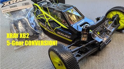 XRAY XB2 - 5G Gearbox Conversion Part 1