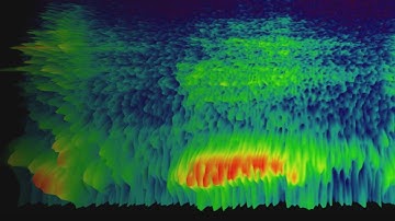 3D spectrograms from Humpback Whale calls