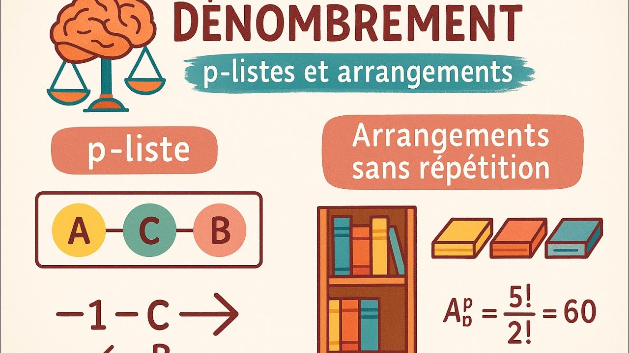 Cours Dénombrement: p_uplets et Arrangements