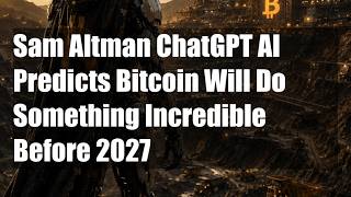 Sam Altman ChatGPT AI Predicts Bitcoin Will Do Something