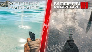 Modern Warfare 3 vs Modern Warfare 2019 - Direct Comparison! Attention to Detail \& Graphics! 4K