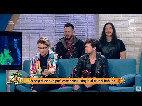 Trupa Babilon și-a lansat primul single: ”Urmează să cântăm la un eveniment de chimie”