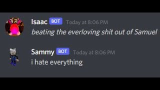 Samuel Sharp Gets Beat Up By Isaac Ian To The Geometry Dash Practice Song.