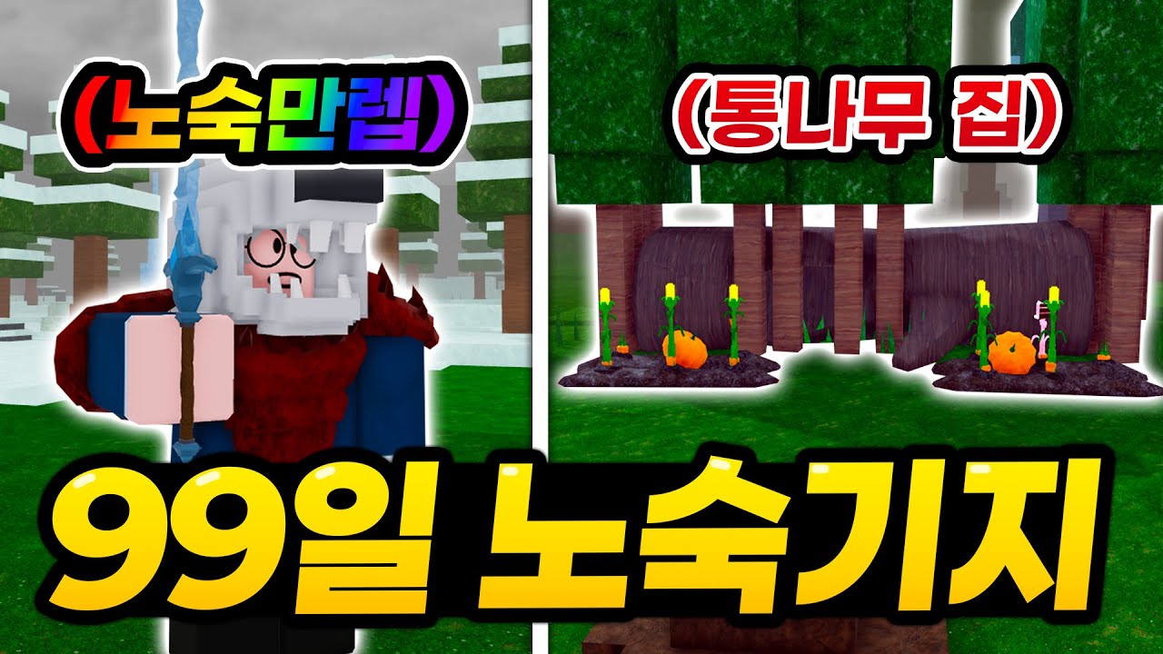 99일동안 노숙하기! 이번엔 글리치 없이 