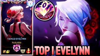 WILD RIFT EVELYNN - TOP 1 EVELYNN GAMEPLAY - GRANDMASTER RANKED