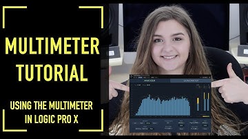 How to Use the Multimeter in Logic (Logic Pro X Multimeter Tutorial)