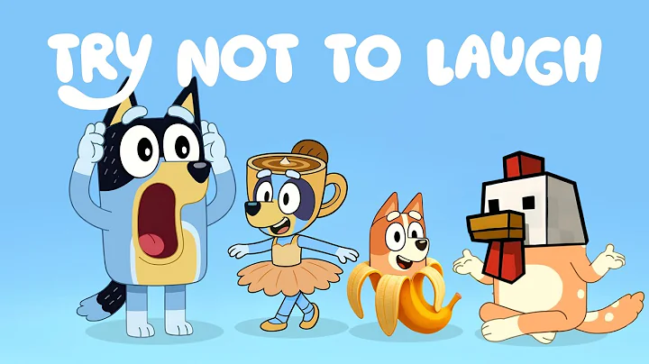 BLUEY MEGA TRY NOT TO LAUGH (Giggle Groove🎵😆)