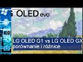 LG OLED G1 vs LG OLED GX: porównanie i różnice |