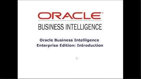 Oracle Business Intelligence Repository Development Part 2