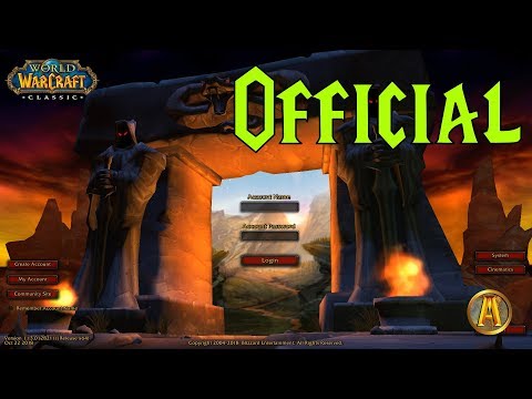 World of Warcraft (2020): Classic Login Screen [Extended Edition]