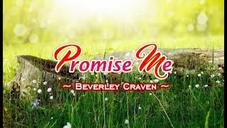 Promise Me - Beverley Craven (KARAOKE VERSION) chords