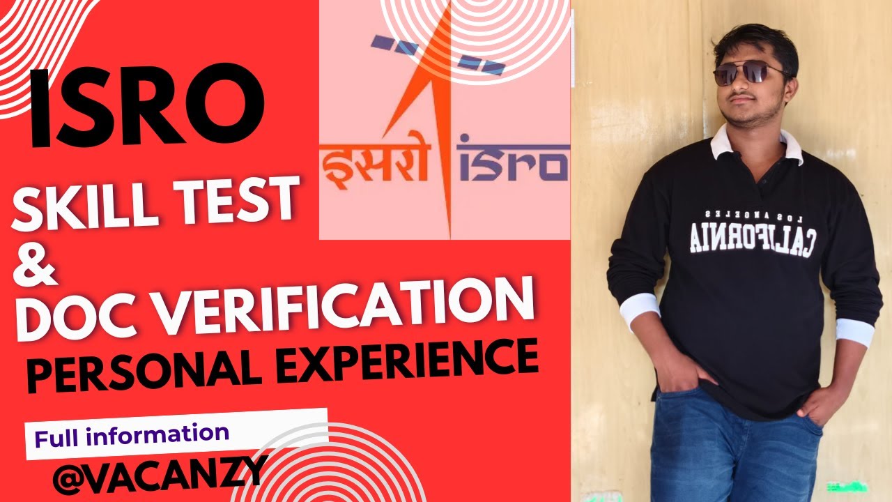 ISRO Skill Test & Document Verification 🔥 | My Personal Experience + Actual Questions Asked
