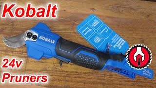 Kobalt 24v Pruners