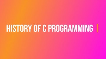 Introduction to C programming language(History of C Language) [PART- 1]