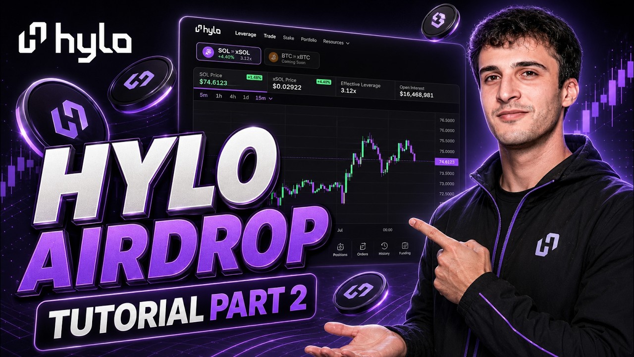 Hylo Airdrop Tutorial Part 2 [Solana Airdrop Guides]
