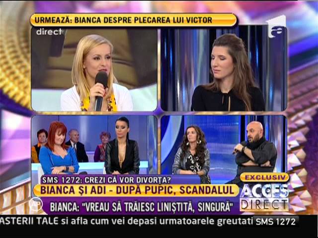 Bianca: "Am obosit de tot ceea ce mi se întâmplă. M-am gândit să plec din ţară"