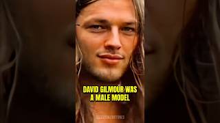 David Gilmour Was a Male Model With Rockstar Good Looks #pinkfloyd #70smusic #shorts
