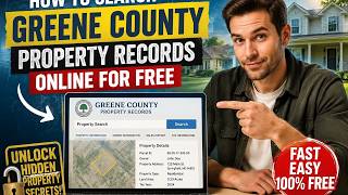 How to search Greene County property records online for free