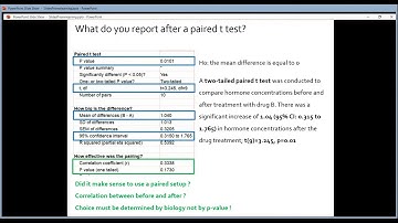 Basic statistics in Prism 22 by VIB Bioinformatics Core
