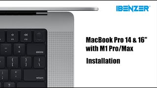How to install the Macbook Pro 14'' & 16'' Case