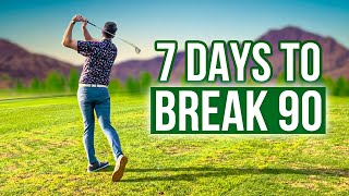 Break 90 in 7 Days with This Simple Golf Practice Plan