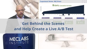 Get Behind the Scenes and Help Create a Live A/B Test