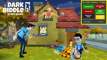 Dark Riddle 3. MOD ALL SKINS. MOD MENU | NEW HORROR GAME PLAY GUIDE | Part 27