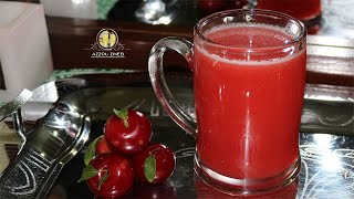 عصير برقوق أحمر  لون و نكهة طبيعية كنز غدائي ثمين بفوائدهjus de prune rouge ultra vitamine