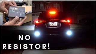 Reviewing AUXITO 7443 RED LED Brake Lights!! NO RESISTORS Need It || 2018 RAV4