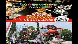 Festival Ogo-ogo dan Balaganjur Banyuwangi 2018 Full Penonton