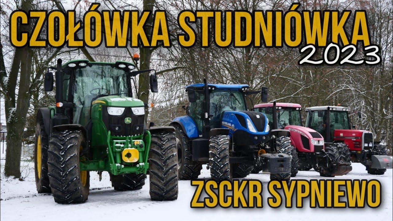 Czołówka Studniówka 2023 ZSCKR Sypniewo