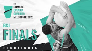 Boulder & Lead finals highlights | Melbourne 2023