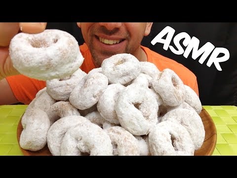 MINI-POWDERED-DONUTS-ASMR-(NO-TALKING)
