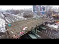 Воронеж виадук аэросъемка 27.02.2020