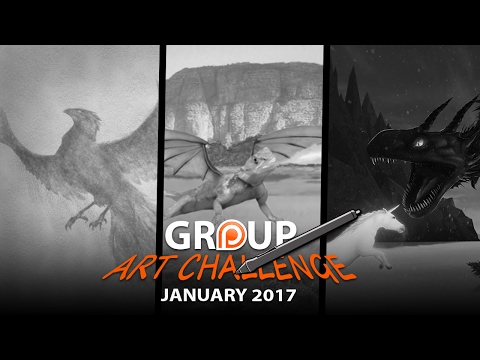 MYTHICAL CREATURES - January 2017 Group Art Challenge Submissions - MYTHICAL CREATURES - January 2017 Group Art Challenge Submissions