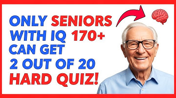 IF YOU CAN GET 2 OUT OF 20! YOUR BRAIN IS EXTREMELY POWERFUL! | GK IQ | Hard General Knowledge Quiz
